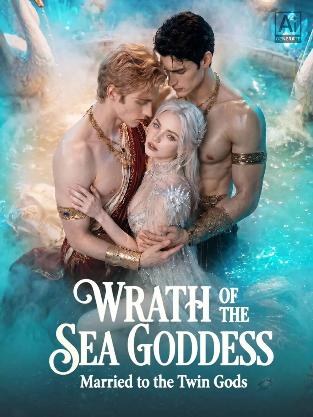 Cover of the miniseries Wrath of the Sea Goddess: Married to the Twin Gods