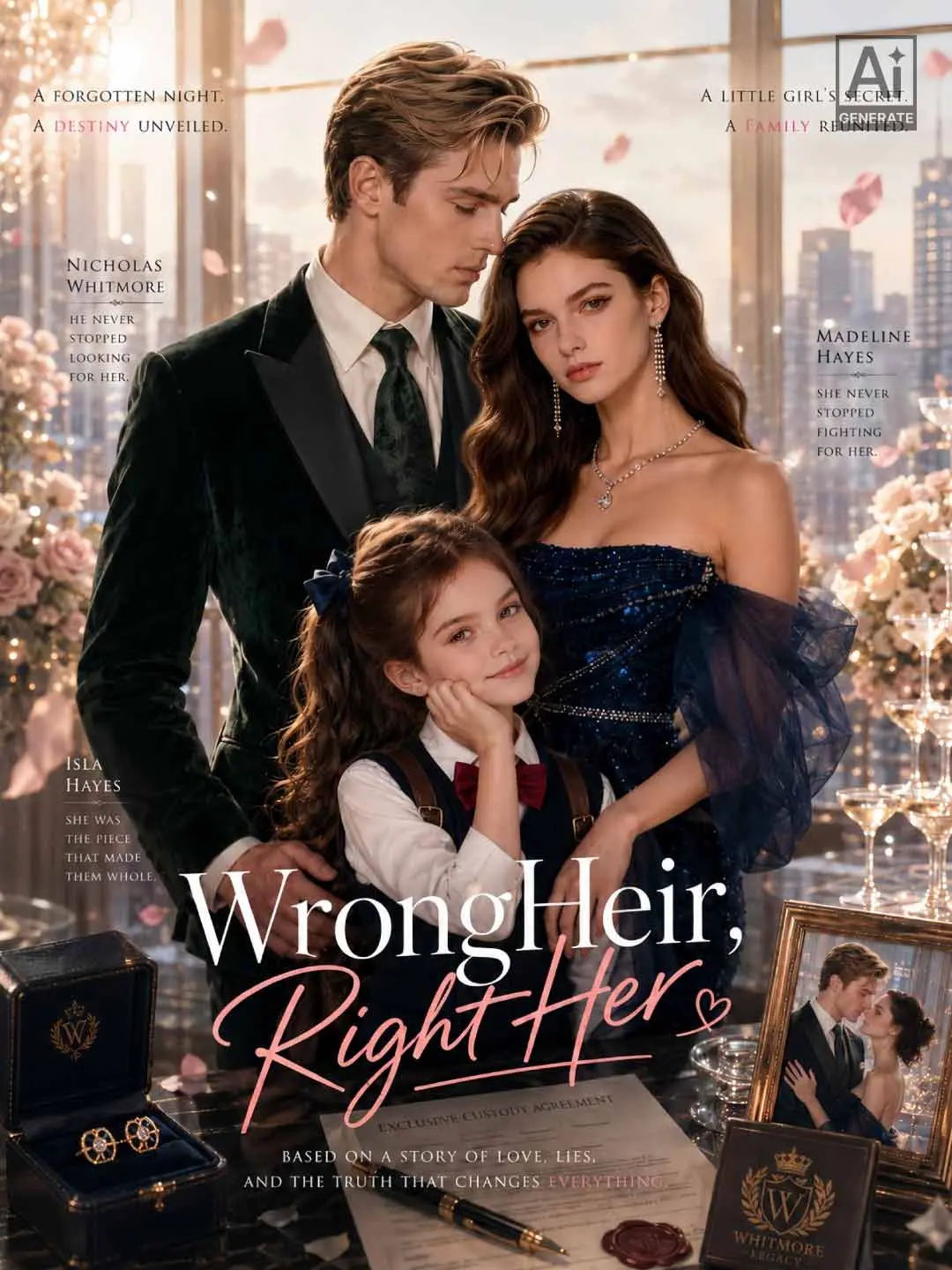 Cover of the miniseries Wrong Heir, Right Her