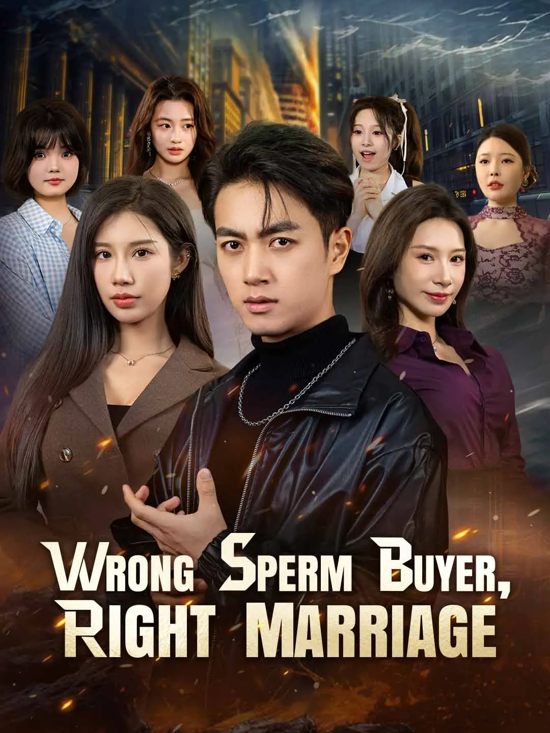 Cover of the miniseries Wrong Sperm Buyer, Right Marriage