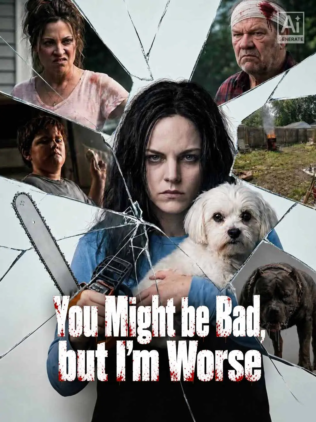 Cover of the miniseries You Might Be Bad, but I'm Worse
