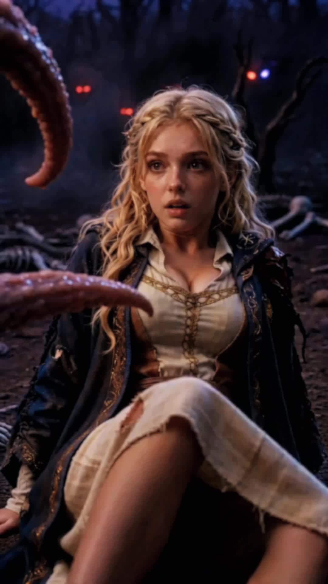 Episode 12 of You sacrificed daughter of the last god