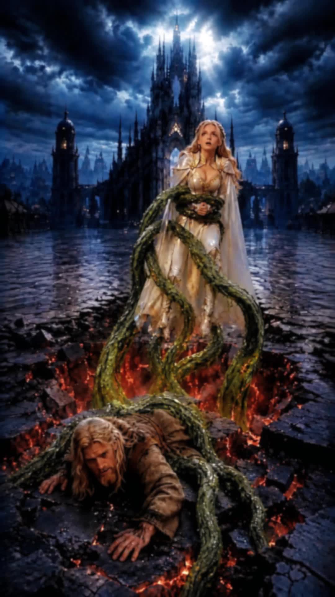 Episode 36 of You sacrificed daughter of the last god