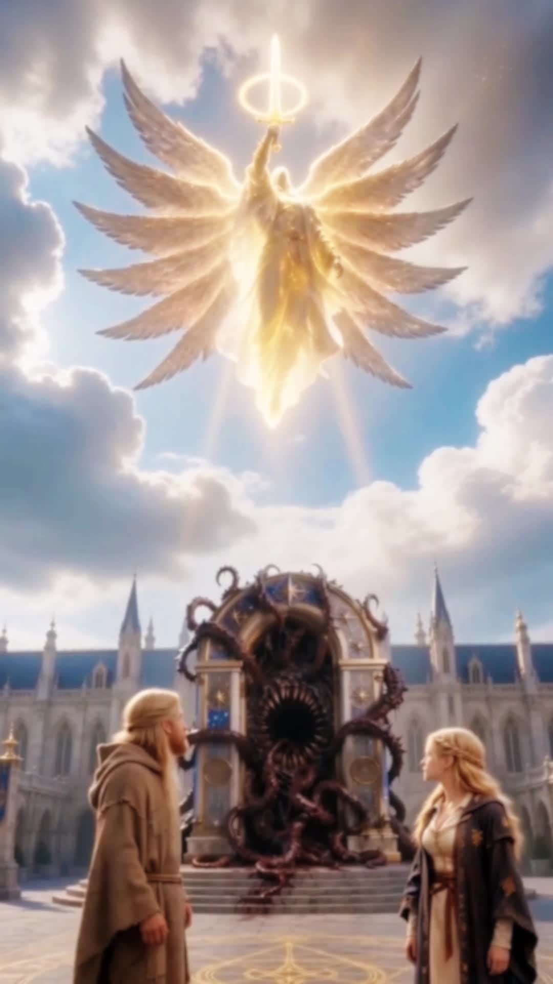 Episode 8 of You sacrificed daughter of the last god